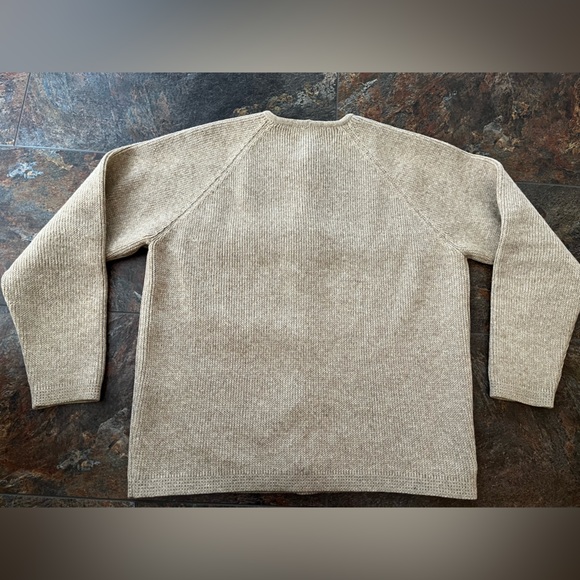 Men’s Meister knit Hagermeister Lert tan 100% new wool button cardigan. XL - Picture 9 of 14